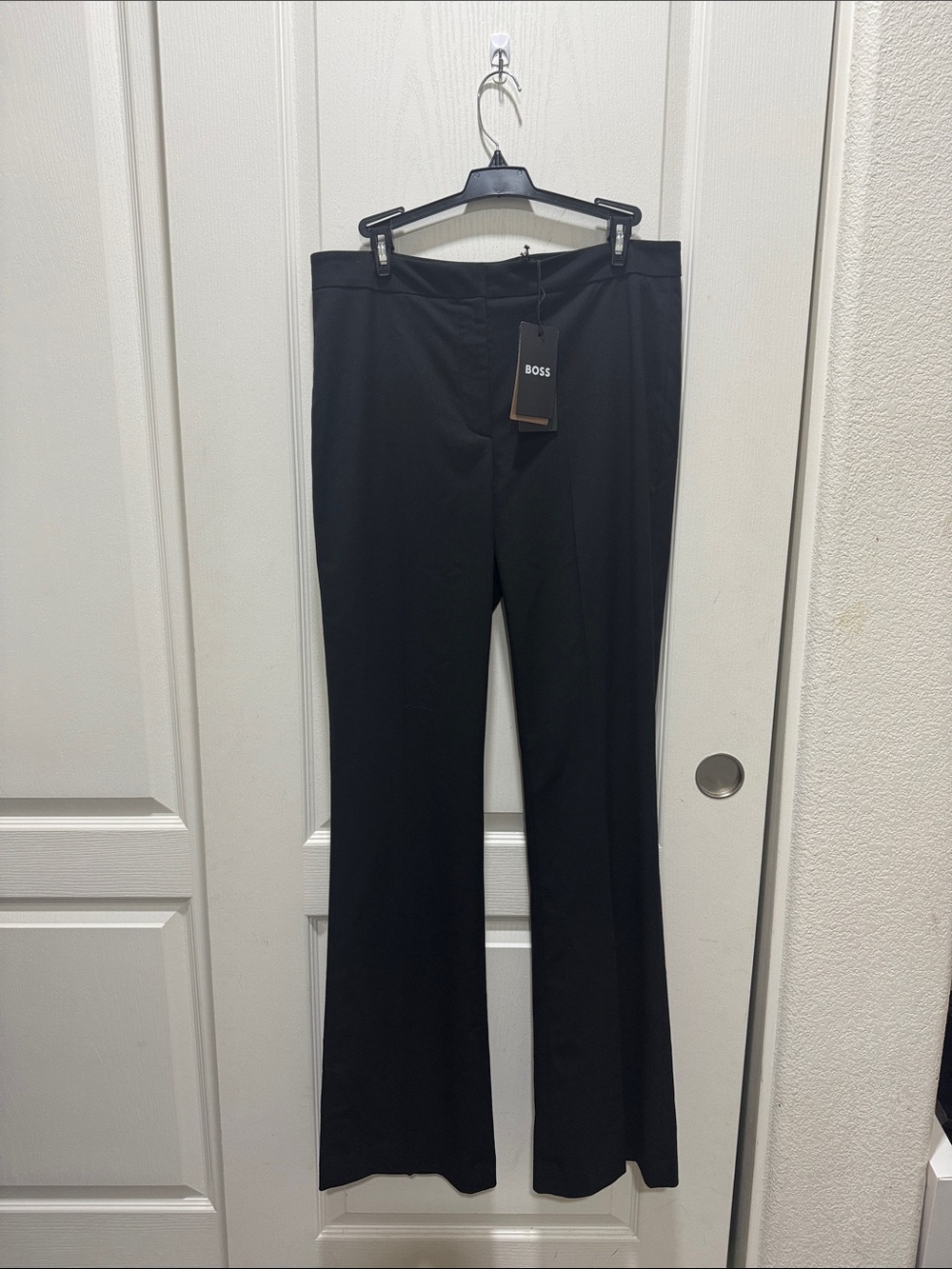 BOSS Hugo Boss NWT Black Bootcut Career Dress Pants Women's Size 8